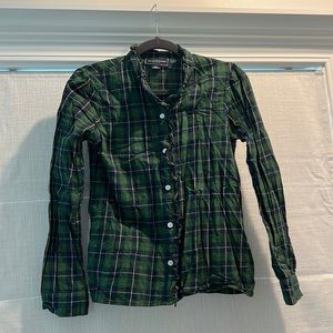 KJP Plaid Button Up Sz S